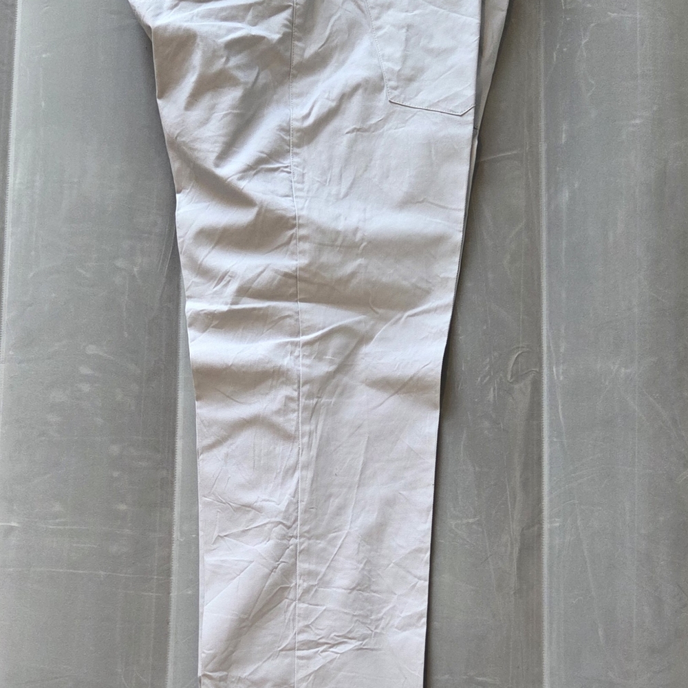 White Casual Pants
